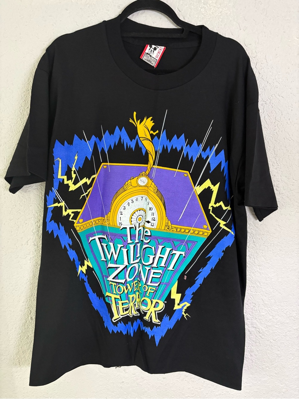 The Twilight Zone Tower of Terror Graphic mens Tee - Black